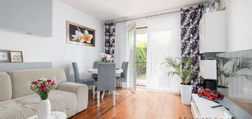 3 pok. ze słonecznym ogródkiem/metro/bez prowizji