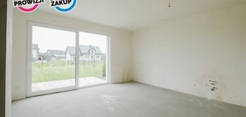 Szereg | stan deweloperski | 160m2 działka