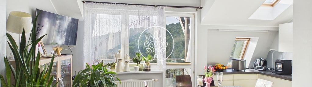 2 poziomowe mieszkanie, widok na las,  od zachodu