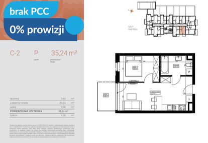 2-pokojowy apartament niedaleko kanału bydgoskiego