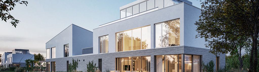 Ogród zimowy na dachu / widok / prestiż