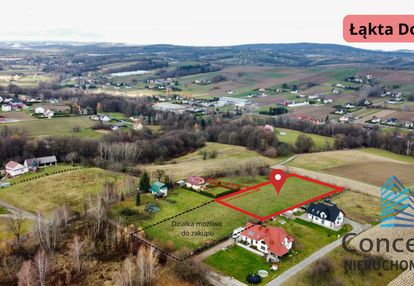 Przestronna działka budowlana| 34 a | łąkta dolna