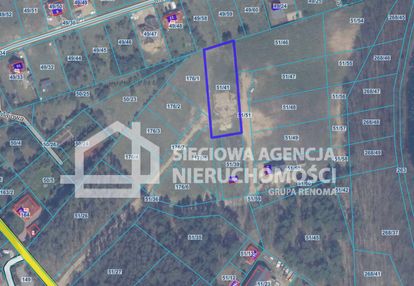 Działka z rozpoczętą budową 130 m od jeziora.