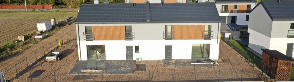 Zabudowa bliźniacza i 5 lub 6 arów działki