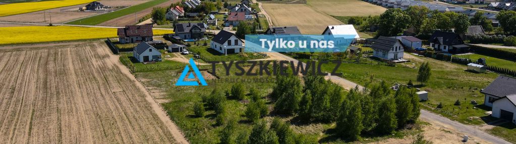 Skowarcz, płaska działka 1220 m2, dobry dojazd.