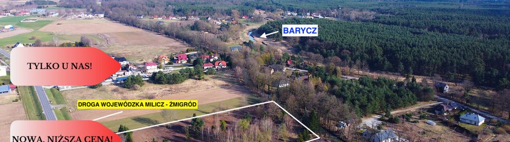 Unikat! dolina baryczy! działki w sułowie!