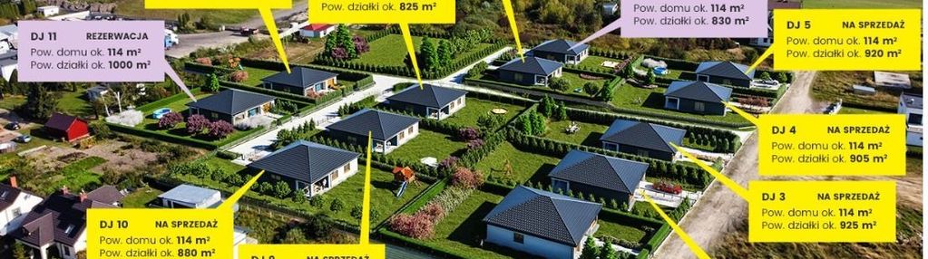Nowy dom 114m2, działka 850m2 blisko jeziora!
