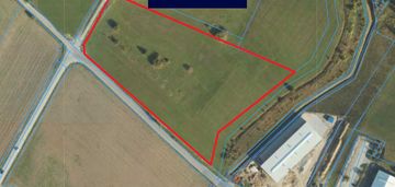 Działka pod magazyny z pnb