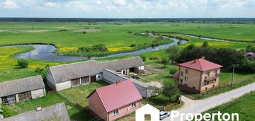 Dom nad biebrzą z ogromną działką