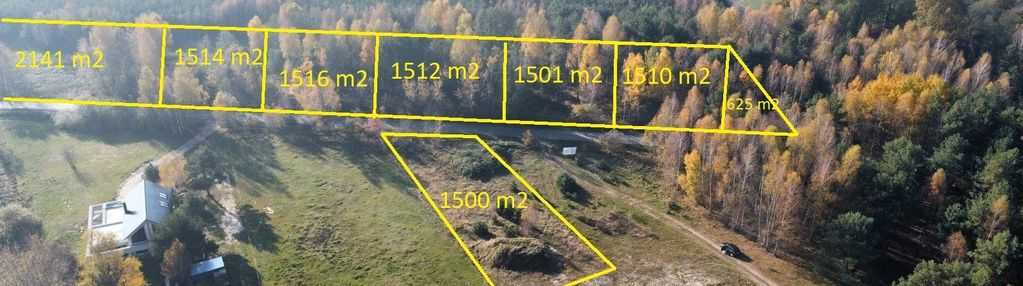 Piękna działka 1500 m2, dąbie (gm. włoszczowa)