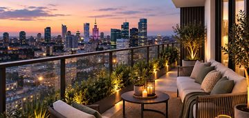 ✨16piętro✨️panorama warszawy✨smarthome✨loggia 35m✨