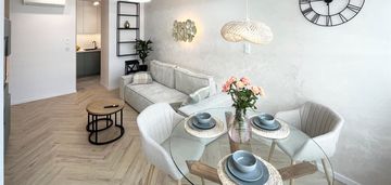 Stylowe mieszkanie 2-pokojowe|wiślane tarasy