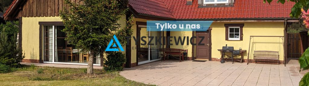 Dom z linią brzegową jeziora - wycinki, gm.osiek