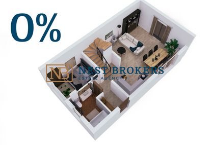 Domy wolnostojące 100m2 - tropiszów / pobiednik