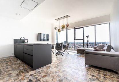 Hanza tower, 22 piętro, piękny widok