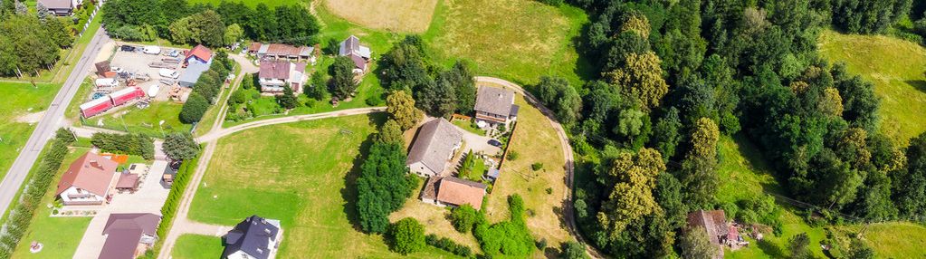 Dom, siedlisko, duża działka