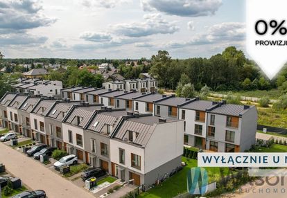 Nowoczesny segment 183 m2_garaż_ogródek_łomianki