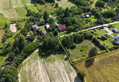 Działka budowlana 2100m2 cisów gm. daleszyce