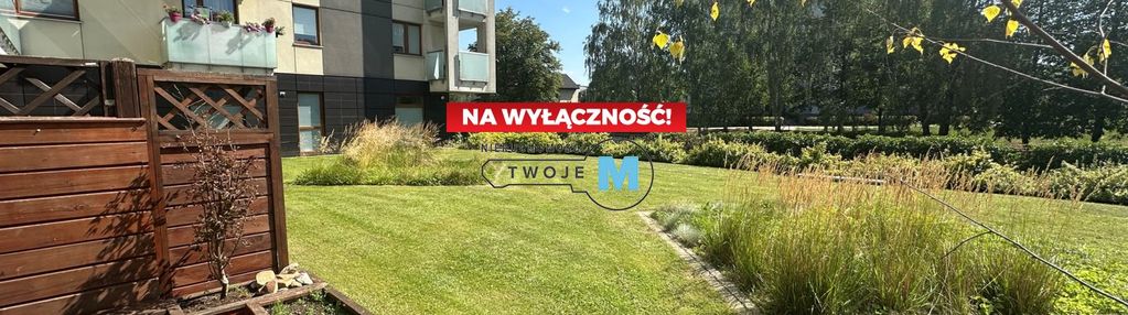 3 pokoje w apartamentowcu z dużym tarasem.