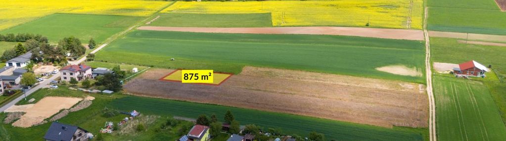 Działka budowlana babienica 875m2