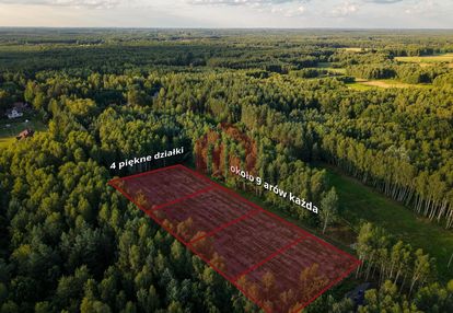 Działki budowlane lesie - okazja, jedyne takie!