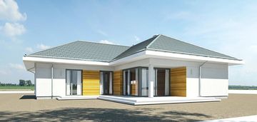 Działka pod willę dom parterowy.