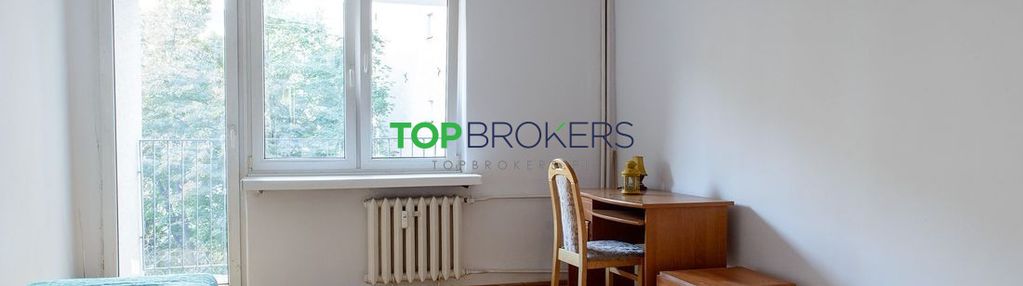 Słoneczne 3 pokoje z loggią z widokiem na zieleń