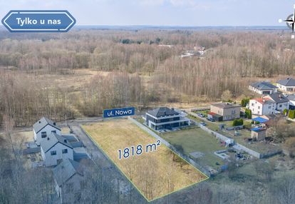 Działka w spokojnej okolicy blisko lasu