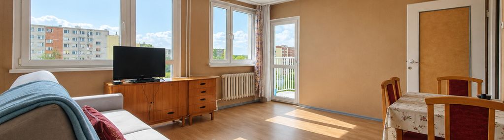3 pokoje | 58,2 m | loggia | 8 piętro | żmigrodzka