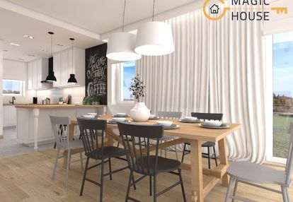 Przestronny bliżniak 5 pokoi z dużym ogrodem