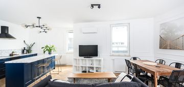 Taras 20m2| ostatnie piętro| design| klimatyzacja