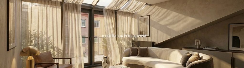 3-pokojowy loft z tarasem w bohema warzelnia