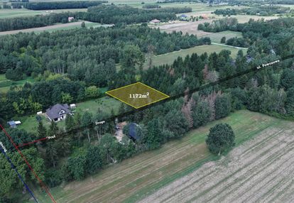 Działka z wz 1173 m² – pasikonie, gm. kampinos