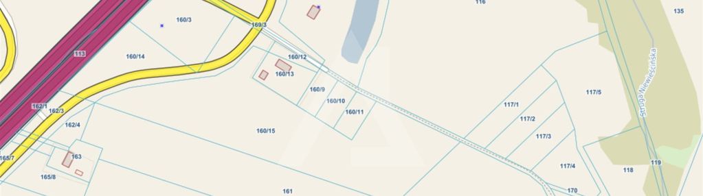 Działka z wz, zawada gm. pruszcz. asfalt.