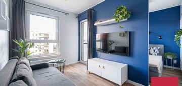 Kawalerka z sypialnią |ta niebieska |blisko morza