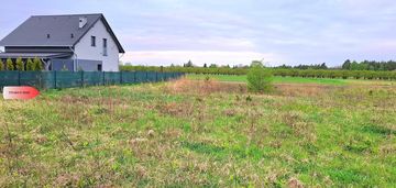 Szczutki 1106m2 malownicze miejsce pola lasy