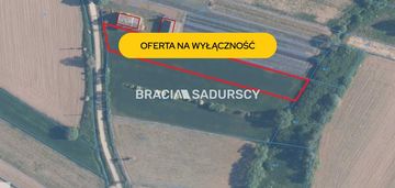 Popędzyna działka z możliwośćią uzyskania wz