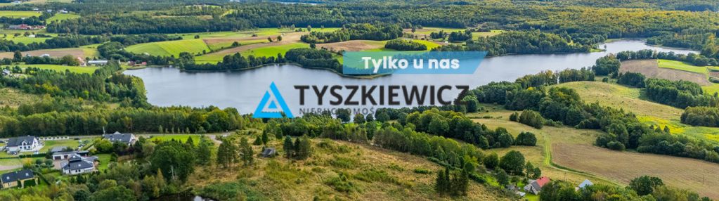 Duża działka z widokiem na jezioro stropno