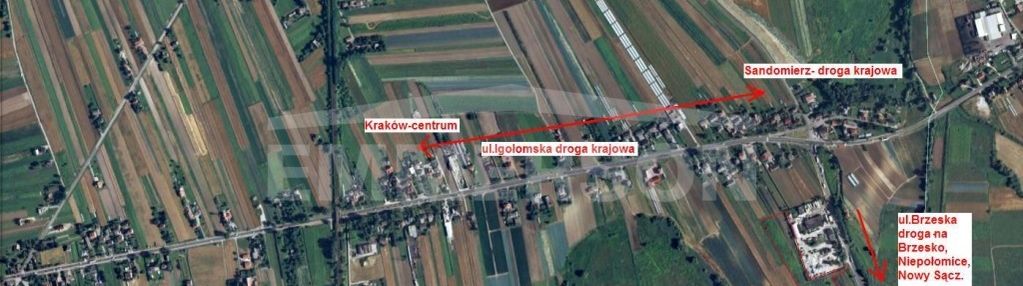 Działka inwestycyjna kraków igołomska