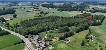 Działka budowlana przy lesie