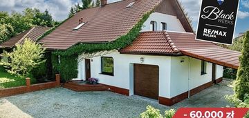 Dom z krytym basenem i pięknym ogrodem!