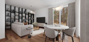 Azyl pod warszawą | gotowe do urządzenia | w lesie