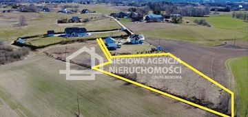 Kaszuby - widokowa działka 3619 m kw uzbrojona.