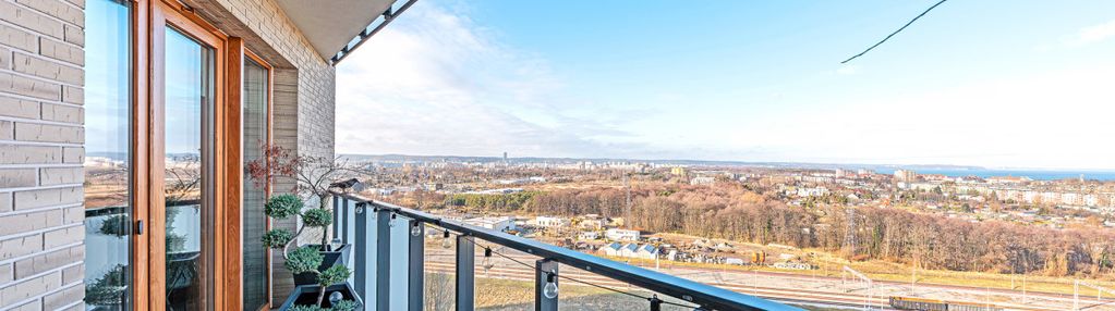 Obłędny widok na trójmiasto, zatokę i port/108m2