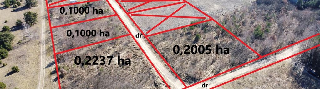 Piękna działka 1000m2 na osiedlu w nowej wsi