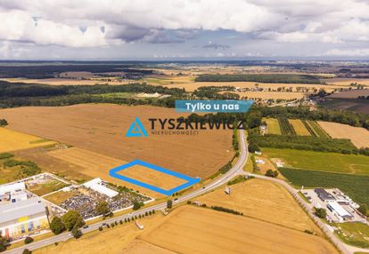 Działka pu przy głównej trasie