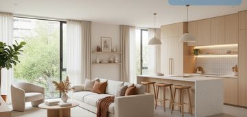 3-pokojowe mieszkanie z dużym balkonem