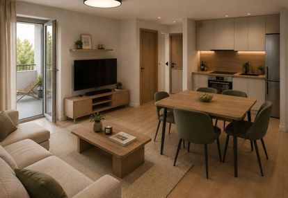 Okolice przewozu | 2 pokoje 48 m² | | balkon