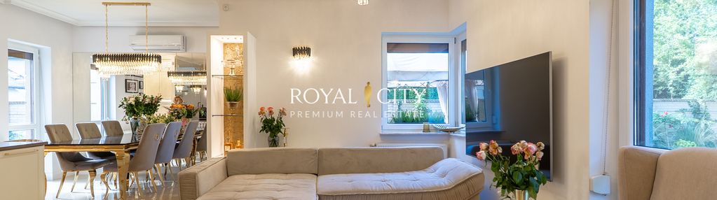 Luksusowy dom z ogrodem na ursynowie.