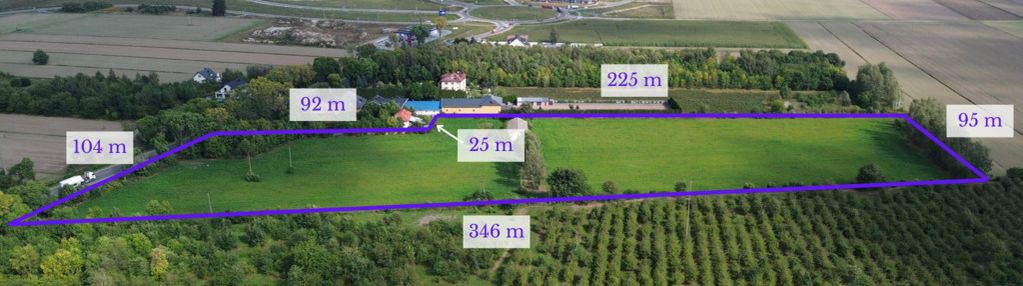 Działka inwestycyjna podborze, blisko s8